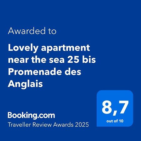 Lovely Apartment Near The Sea 25 Bis Promenade Des Anglais Nizza Kültér fotó